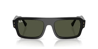Ray-ban Rb 4454 Unisex Black Rectangle Sunglasses