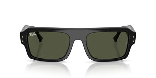 Ray-ban Rb 4454 Unisex Black Rectangle Sunglasses