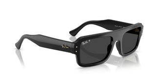 Ray-ban Rb 4454 Unisex Black Rectangle Sunglasses