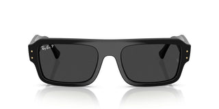 Ray-ban Rb 4454 Unisex Black Rectangle Sunglasses