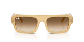 Ray-ban Rb 4454 Unisex Brown Rectangle Sunglasses