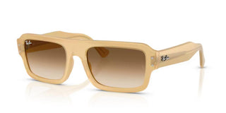 Ray-ban Rb 4454 Unisex Brown Rectangle Sunglasses