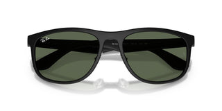 Ray-Ban RB 4468 unisex Black Geometric Sunglasses