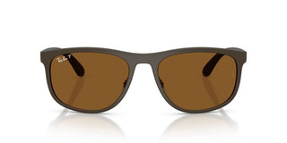 Ray-Ban RB 4468 unisex Brown Geometric Sunglasses