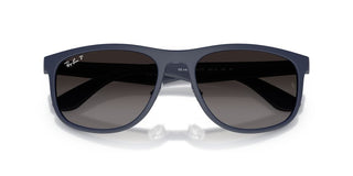 Ray-Ban RB 4468 unisex Blue Geometric Sunglasses