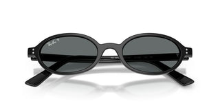 Ray-Ban RB 4472 unisex Black Oval Sunglasses
