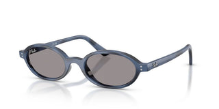Ray-ban Rb 4472 Unisex Havana Oval Sunglasses