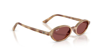 Ray-Ban RB 4472 unisex Havana Oval Sunglasses