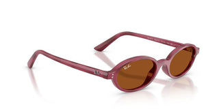 Ray-ban Rb 4472 Unisex Havana Oval Sunglasses