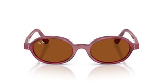 Ray-Ban RB 4472 unisex Havana Oval Sunglasses