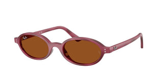 Ray-ban Rb 4472 Unisex Havana Oval Sunglasses