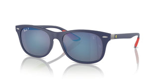 Ray-ban Rb 4607m Unisex Blue Squared Sunglasses