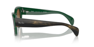 Ray-ban Rb 7681s Unisex Havana Cat Eye Sunglasses
