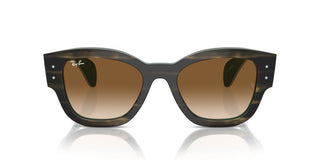 Ray-ban Rb 7681s Unisex Havana Cat Eye Sunglasses