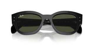 Ray-ban Rb 7681s Unisex Black Cat Eye Sunglasses