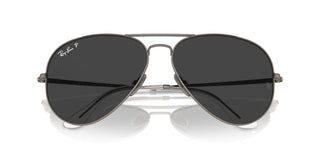 Ray-ban Rb 8089 Unisex Ruthenium Pilot Sunglasses