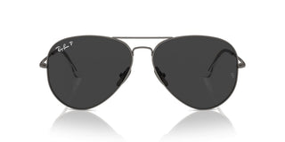Ray-ban Rb 8089 Unisex Ruthenium Pilot Sunglasses