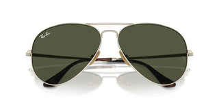Ray-ban Rb 8089 Unisex Gold Pilot Sunglasses
