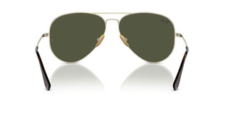 Ray-ban Rb 8089 Unisex Gold Pilot Sunglasses