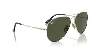 Ray-ban Rb 8089 Unisex Gold Pilot Sunglasses