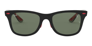 Ray-Ban RB 8395M SCUDERIA FERRARI unisex Black Squared Sunglasses