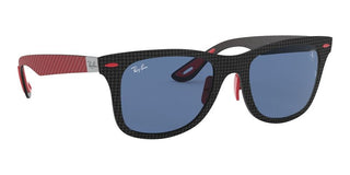 Ray-Ban RB 8395M SCUDERIA FERRARI unisex Black Squared Sunglasses