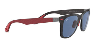 Ray-Ban RB 8395M SCUDERIA FERRARI unisex Black Squared Sunglasses