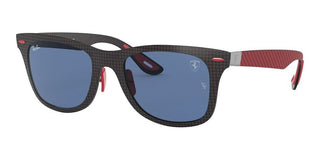 Ray-Ban RB 8395M SCUDERIA FERRARI unisex Black Squared Sunglasses