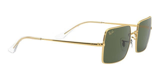 Ray-Ban RECTANGLE RB 1969 LEGEND GOLD unisex Gold Geometric Sunglasses