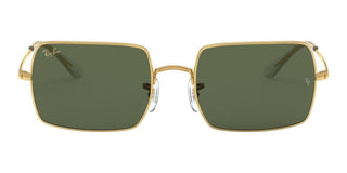 Ray-Ban RECTANGLE RB 1969 LEGEND GOLD unisex Gold Geometric Sunglasses