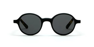 L.G.R REUNION men Havana Round Sunglasses
