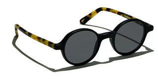 L.G.R REUNION men Havana Round Sunglasses