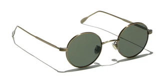 L.G.R REUNION METAL unisex Gold Round Sunglasses