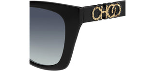 Jimmy Choo RIKKI/G/S women Black Cat Eye Sunglasses