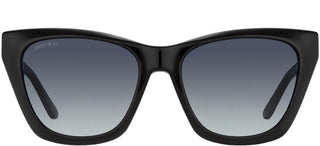 Jimmy Choo RIKKI/G/S women Black Cat Eye Sunglasses