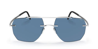 Silhouette RINCON RIMLESS 8746 unisex Silver Pilot Sunglasses