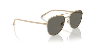 Oliver Peoples Rivetti Ov 1335st Unisex Gold Pilot Sunglasses