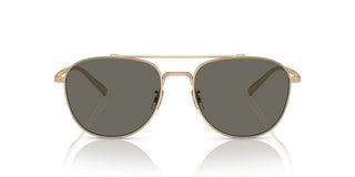 Oliver Peoples Rivetti Ov 1335st Unisex Gold Pilot Sunglasses