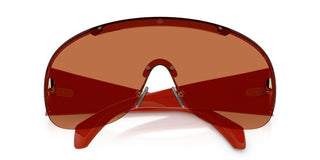 Moncler Rizon Me4012 Unisex Red Shield Sunglasses