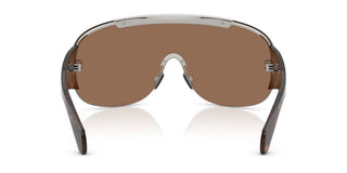 Moncler Rizon Me4012 Unisex Havana Shield Sunglasses