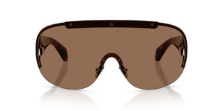 Moncler Rizon Me4012 Unisex Havana Shield Sunglasses