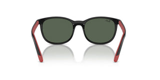 Ray-ban Rj 9079s Junior Children Black Squared Sunglasses