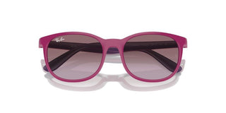 Ray-ban Rj 9079s Junior Children Violet Squared Sunglasses
