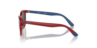 Ray-ban Rj 9079s Junior Children Red Squared Sunglasses