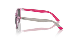 Ray-ban Rj 9079s Junior Children Pink Squared Sunglasses