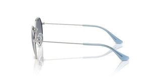 Ray-ban Rj 9565s Junior  Unisex Silver Squared Sunglasses