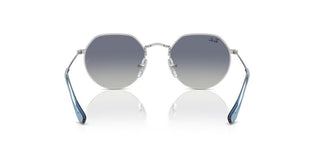 Ray-ban Rj 9565s Junior  Unisex Silver Squared Sunglasses