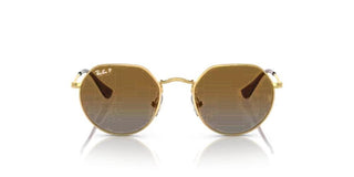 Ray-Ban RJ 9565S JUNIOR children Gold Squared Sunglasses