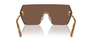 Ralph Lauren Rl 7085 Women Brown Shield Sunglasses