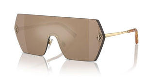 Ralph Lauren Rl 7085 Women Brown Shield Sunglasses